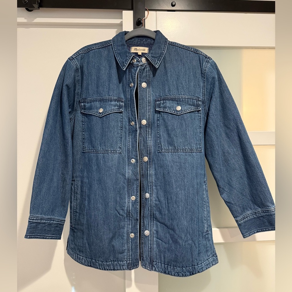 NWT!! Madewell Indigo Denim Jacket